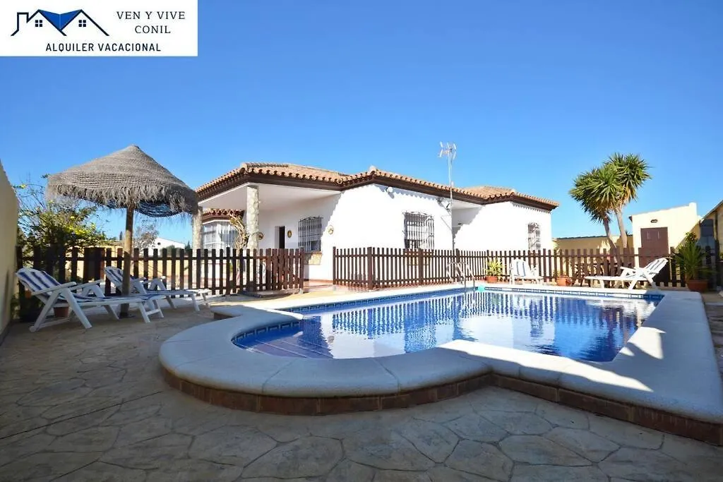 Chalet Con Piscina Privada En Conil Conil De La Frontera Semesterbostad