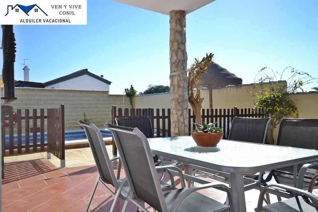 Semesterbostad Chalet Con Piscina Privada En Conil Conil De La Frontera